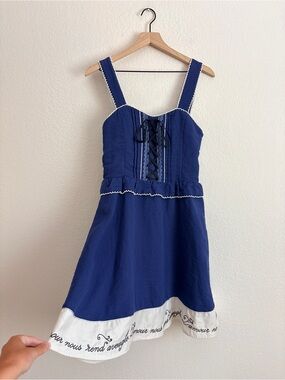 Axes Femme Poetique Lace Up Lolita Dress